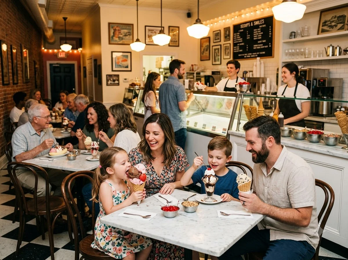 Ice Cream Shops & Dessert Parlors